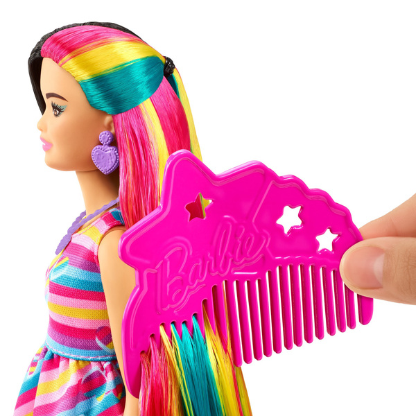 Barbie - Poupée - Coiffure Ultra Pailletée