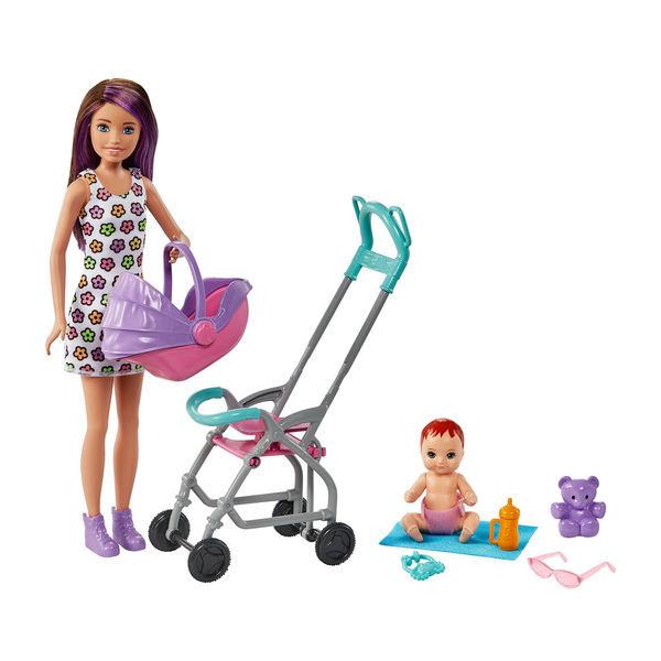 Coffret de poupées style Barbie pour filles • Petites Pirates