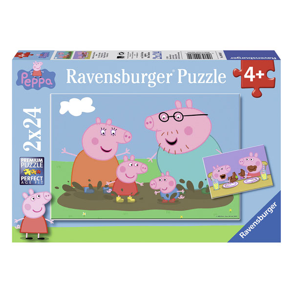 2 puzzles 24 pièces Ravensburger