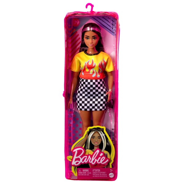 Poupée Barbie Fashionista Top Flammes