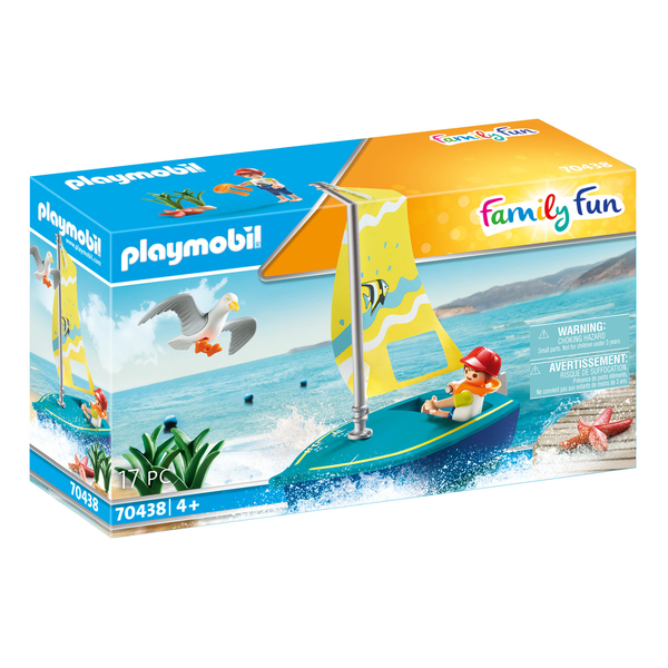 70438 - Playmobil Family Fun - Enfant avec voilier