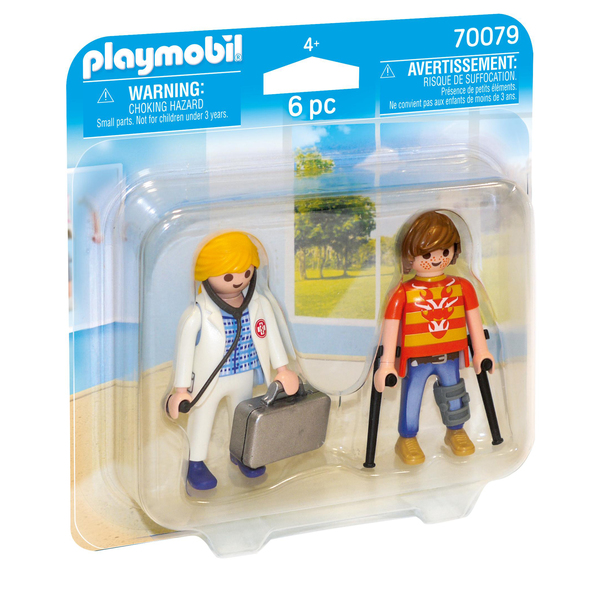 70079 - Playmobil City Life - Médecin et patient