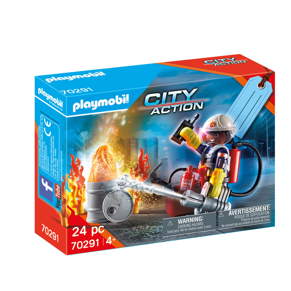 70291 - Playmobil City Action - Set cadeau Pompier