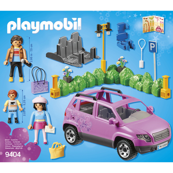 PLAYMOBIL - Famille et camping-car - Voiture et figurine - JEUX, JOUETS -   - Livres + cadeaux + jeux