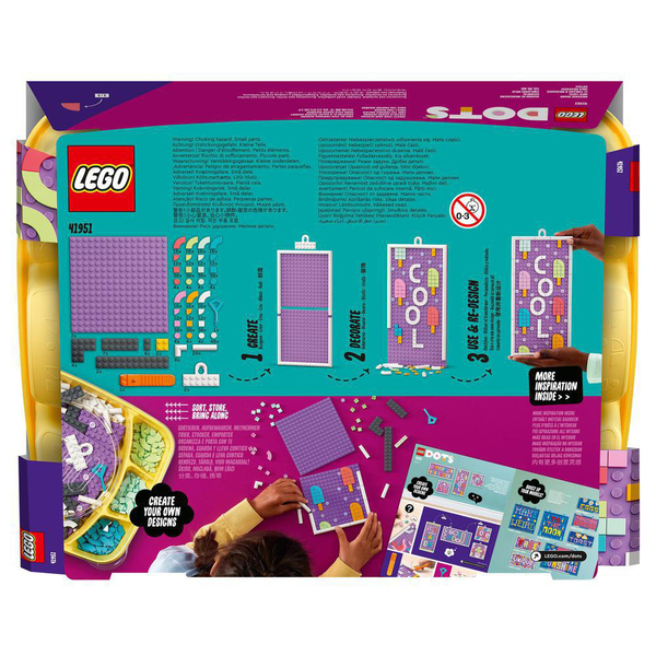 41951 - LEGO® DOTS - Tableau à messages LEGO : King Jouet, Mode, bijoux,  décoration, cosmétiques LEGO - Jeux créatifs