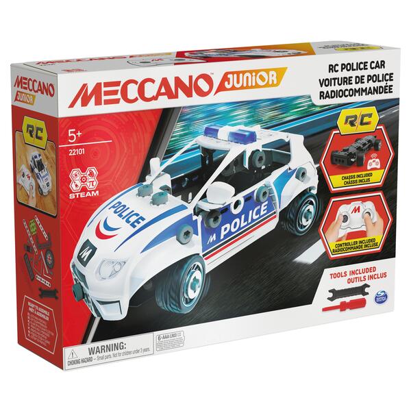 Meccano Junior - Ma voiture de Police Radiocommandée