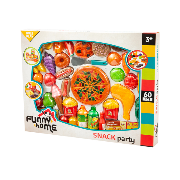 Coffret Snack party - 60 accessoires