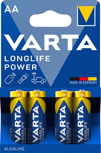 VartaVARTA Alkaline Battery AA (4 pcs)