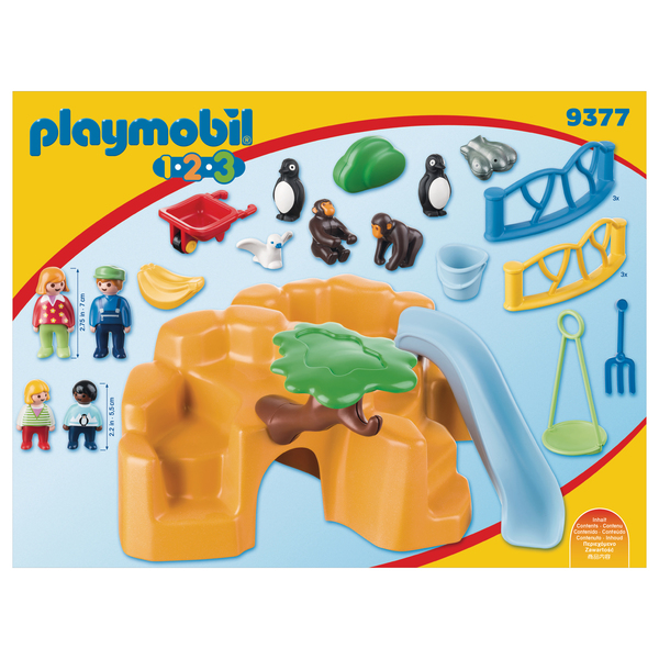 Playmobil 123 enfants et parc de jeux - Playmobil
