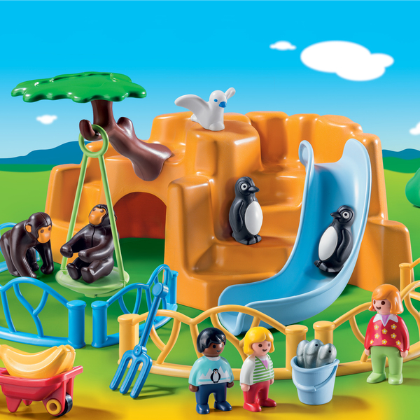 Jeu enfant Playmobil 123 aire de jeux - Playmobil