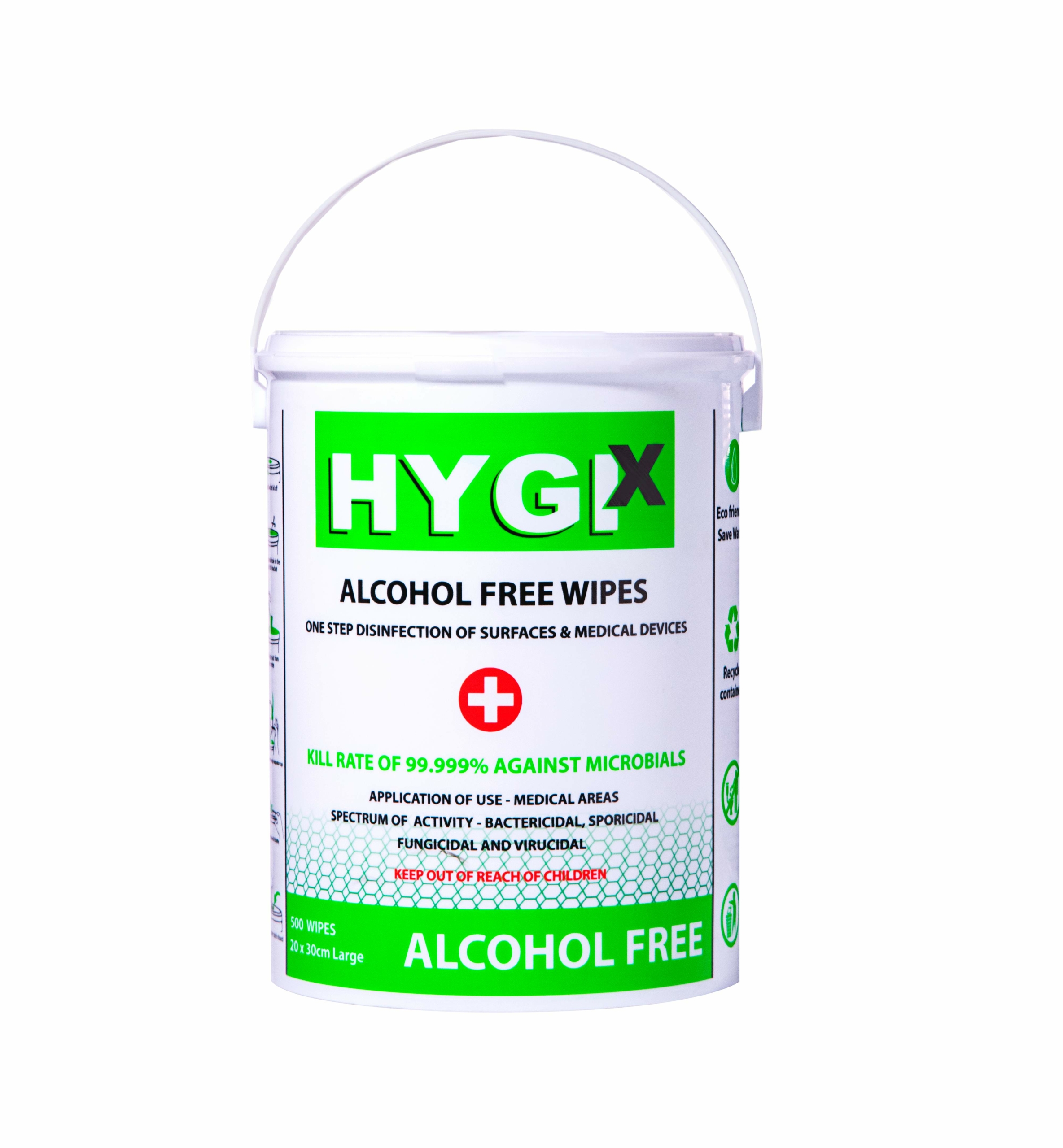 HYGIX NON ALCOHOL 305 WIPES