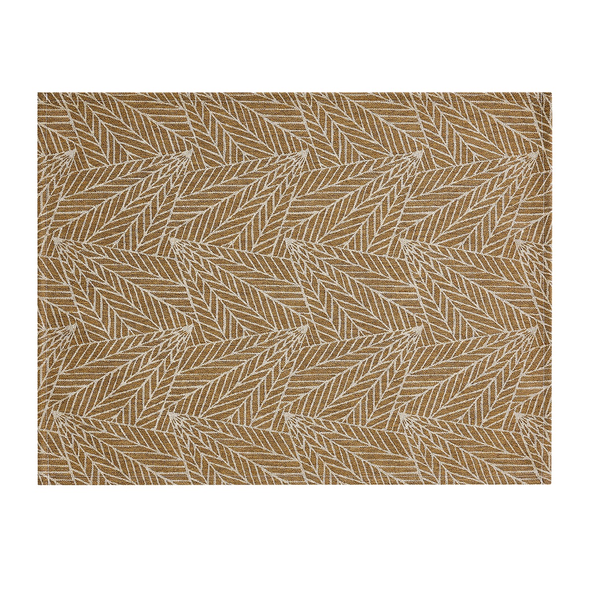 SET END 48X36 A LA CARTE FEUILLES BRUN