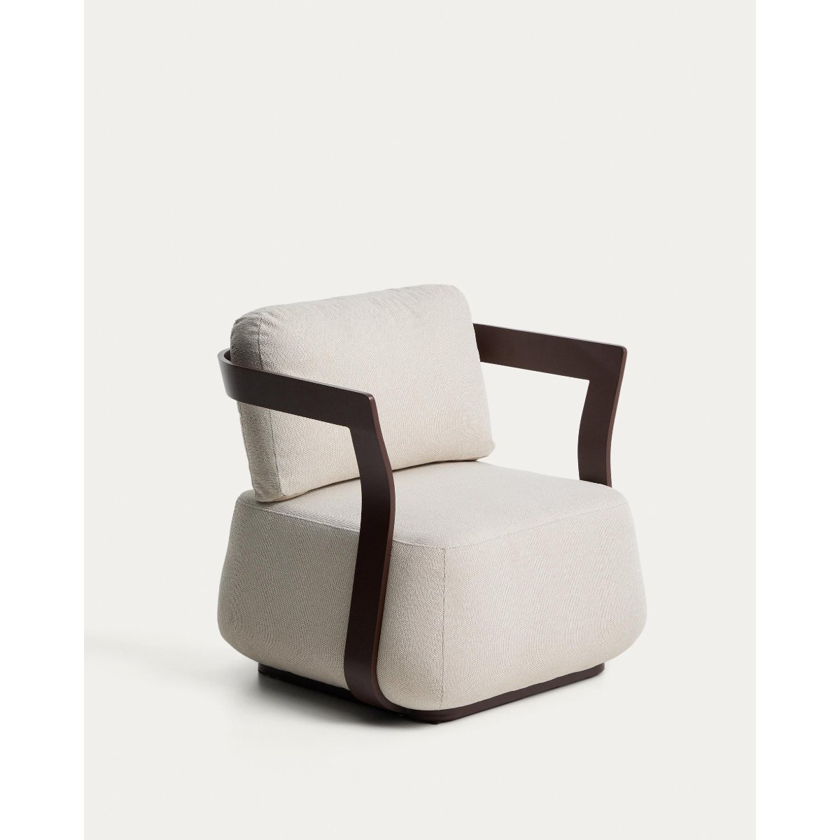 Tamaris brown aluminium outdoor armchair