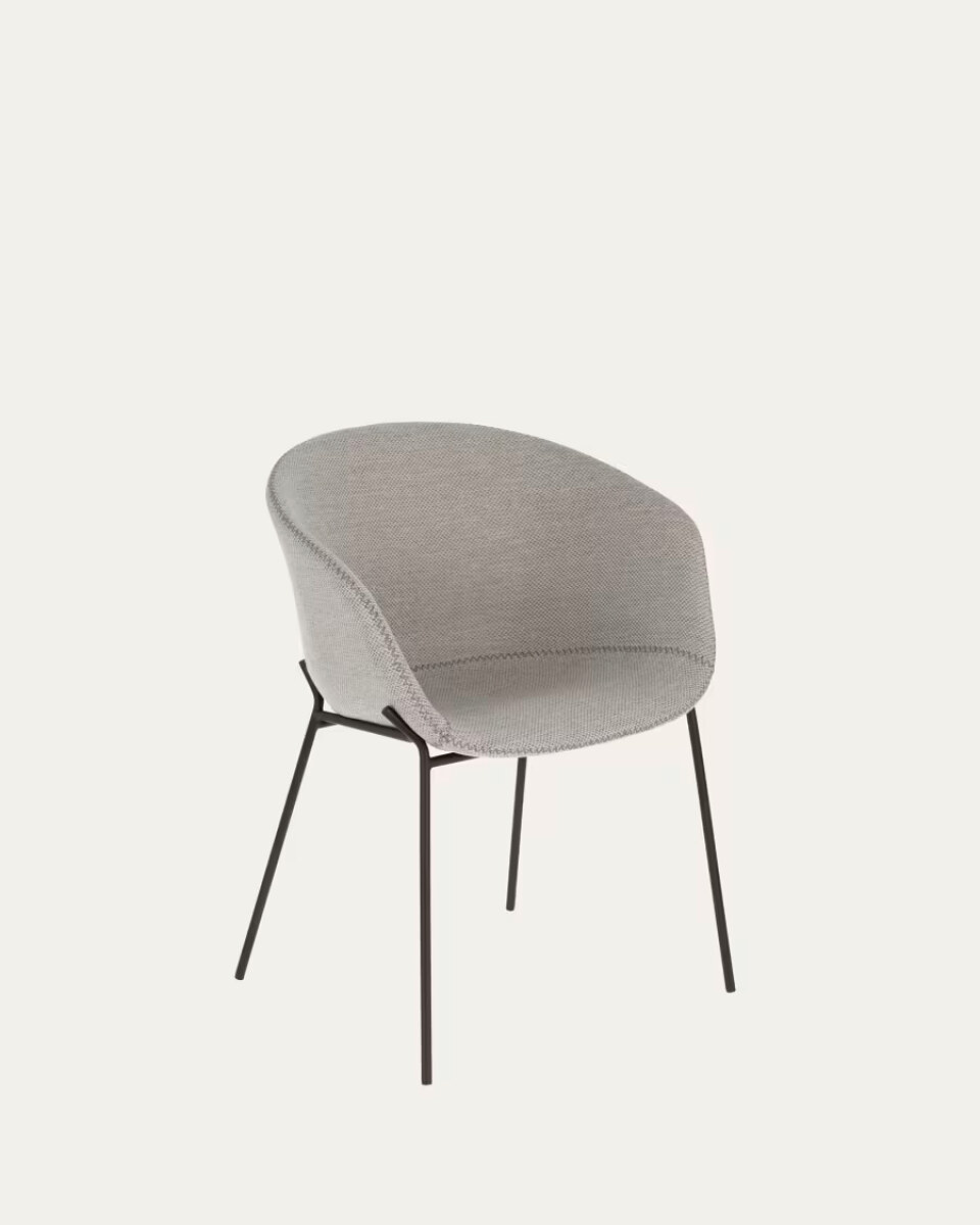 Light grey Yvette armchair
