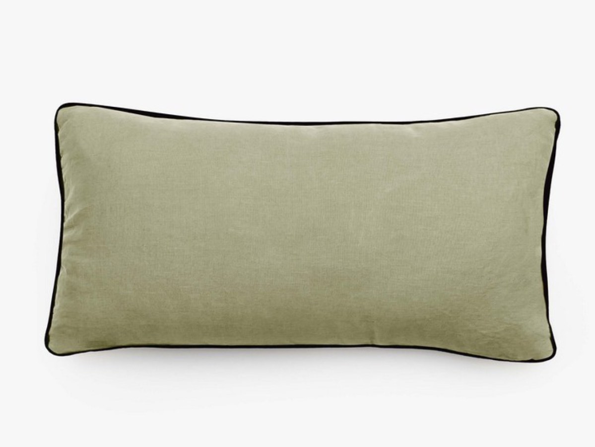 Housse de coussin 55x110 cm Prelude Romarin