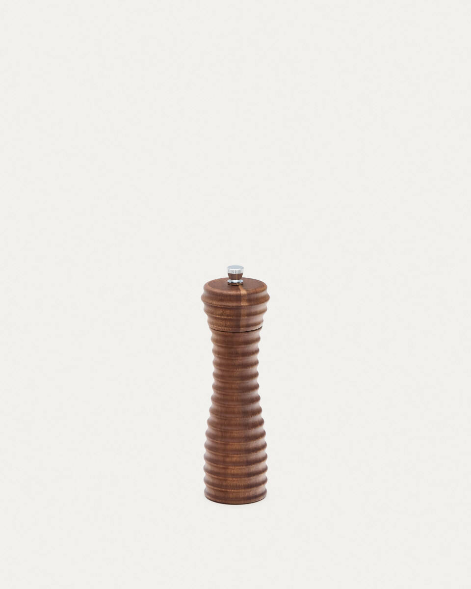 Rommu salt and pepper mill made of acacia wood. 18.9 cm FSC 100%