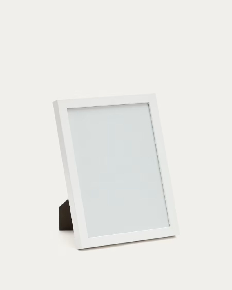 Neale Wooden Photo Frame with white finish  21 x 28 cm
