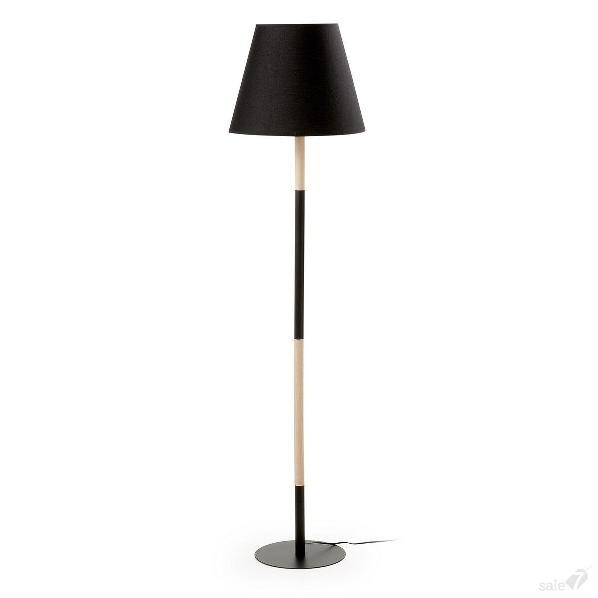 MOSKOV floor lamp shade black
