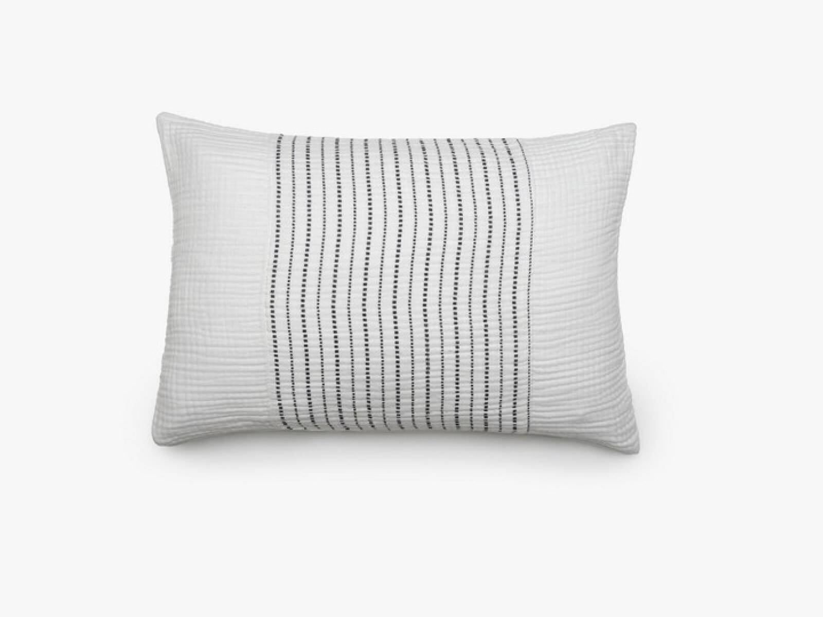 Housse de coussin 40x60 cm Imani neige-Caviar
