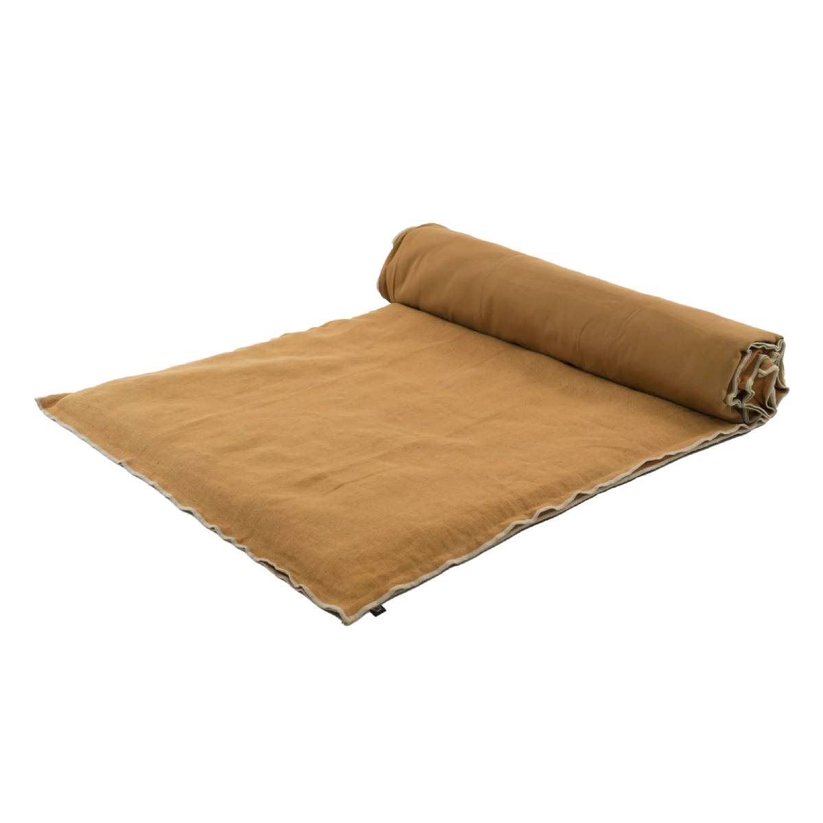 SEONI QUILT COVER TABAC LINEN 33X98 INCHES 85X250 CM