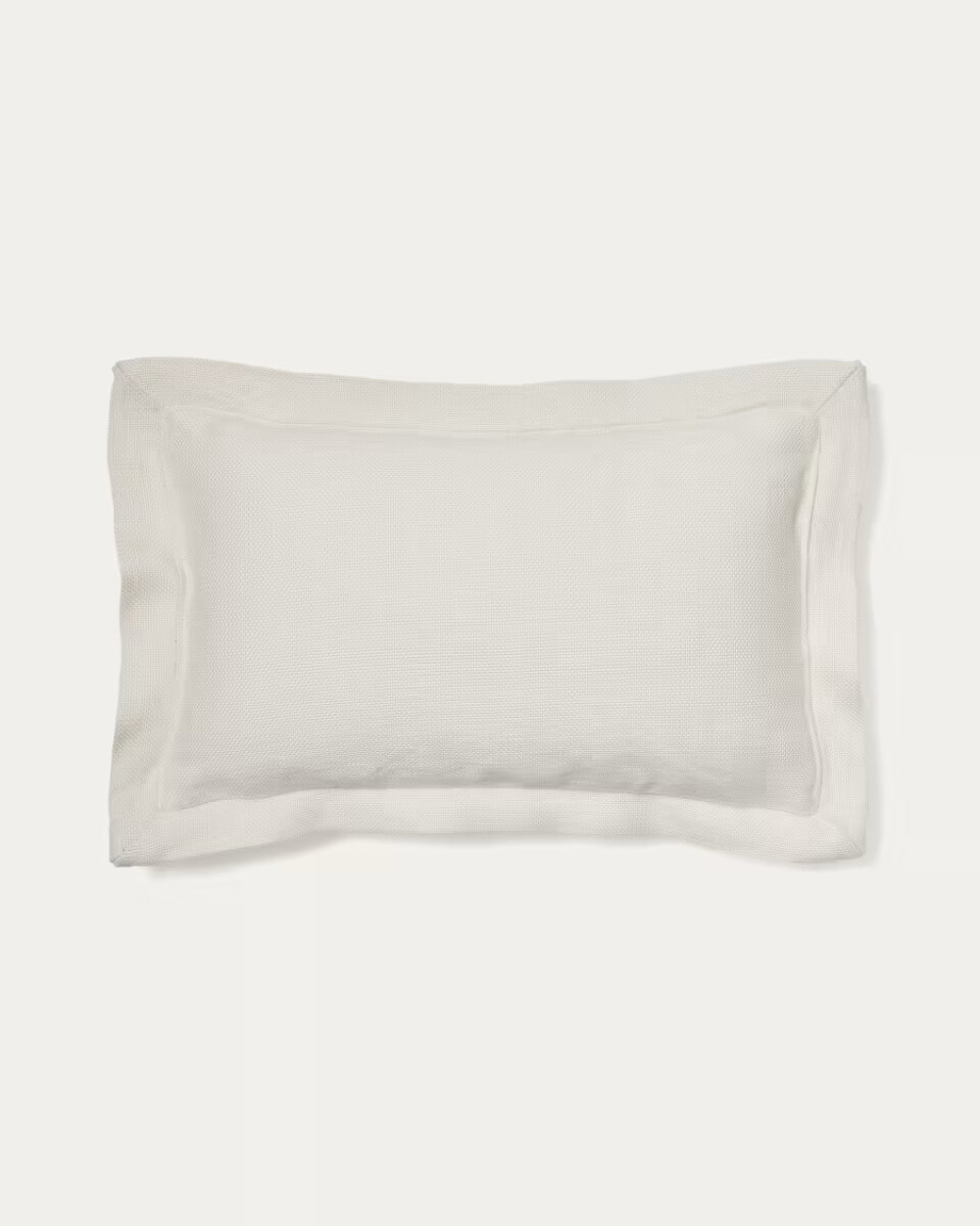 Tenassa white cushion cover 100% PET 30 x 50 cm