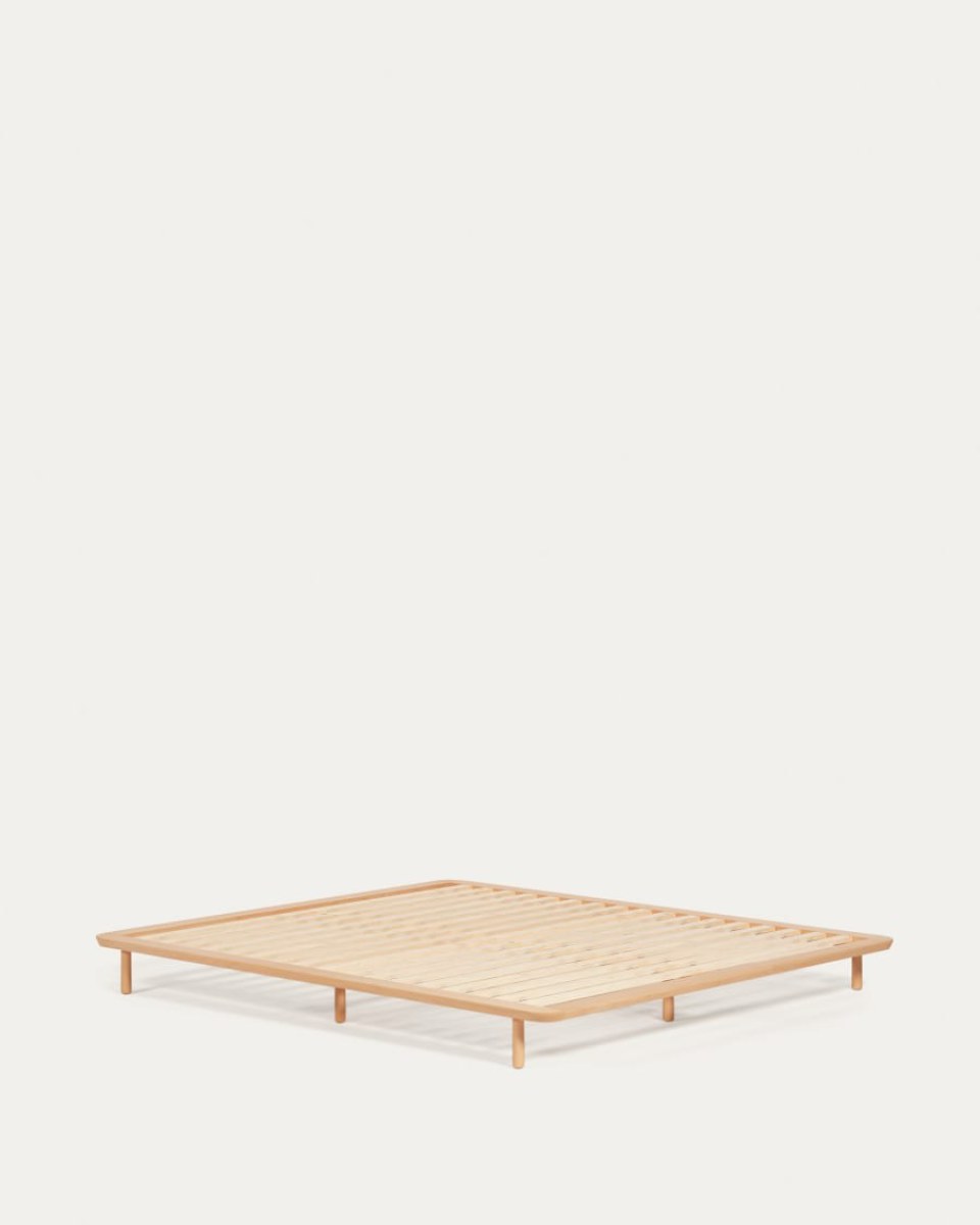 Anielle bed made from solid ash wood for a 180 x 200 cm mattress