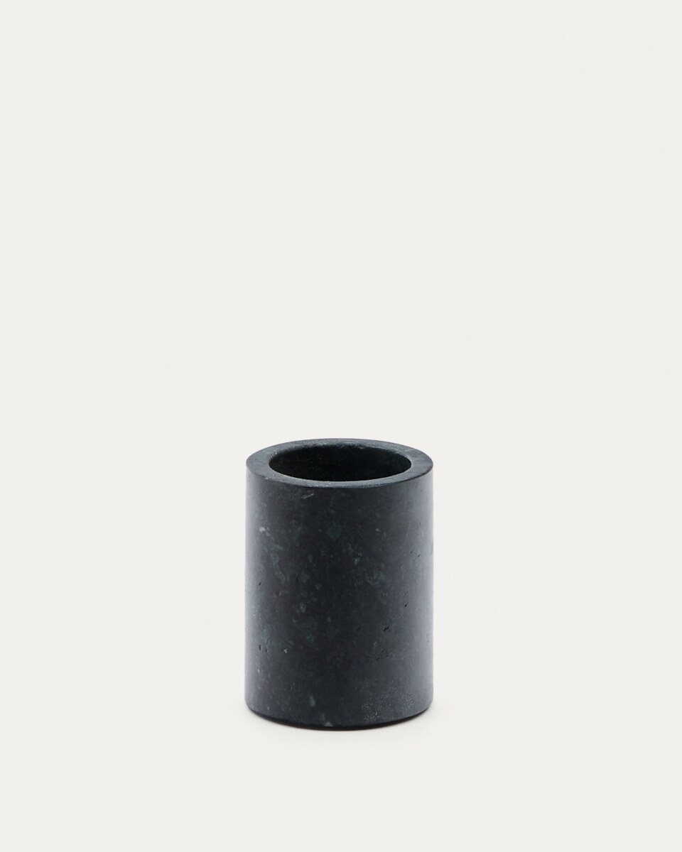 Elenei green marble toothbrush holder