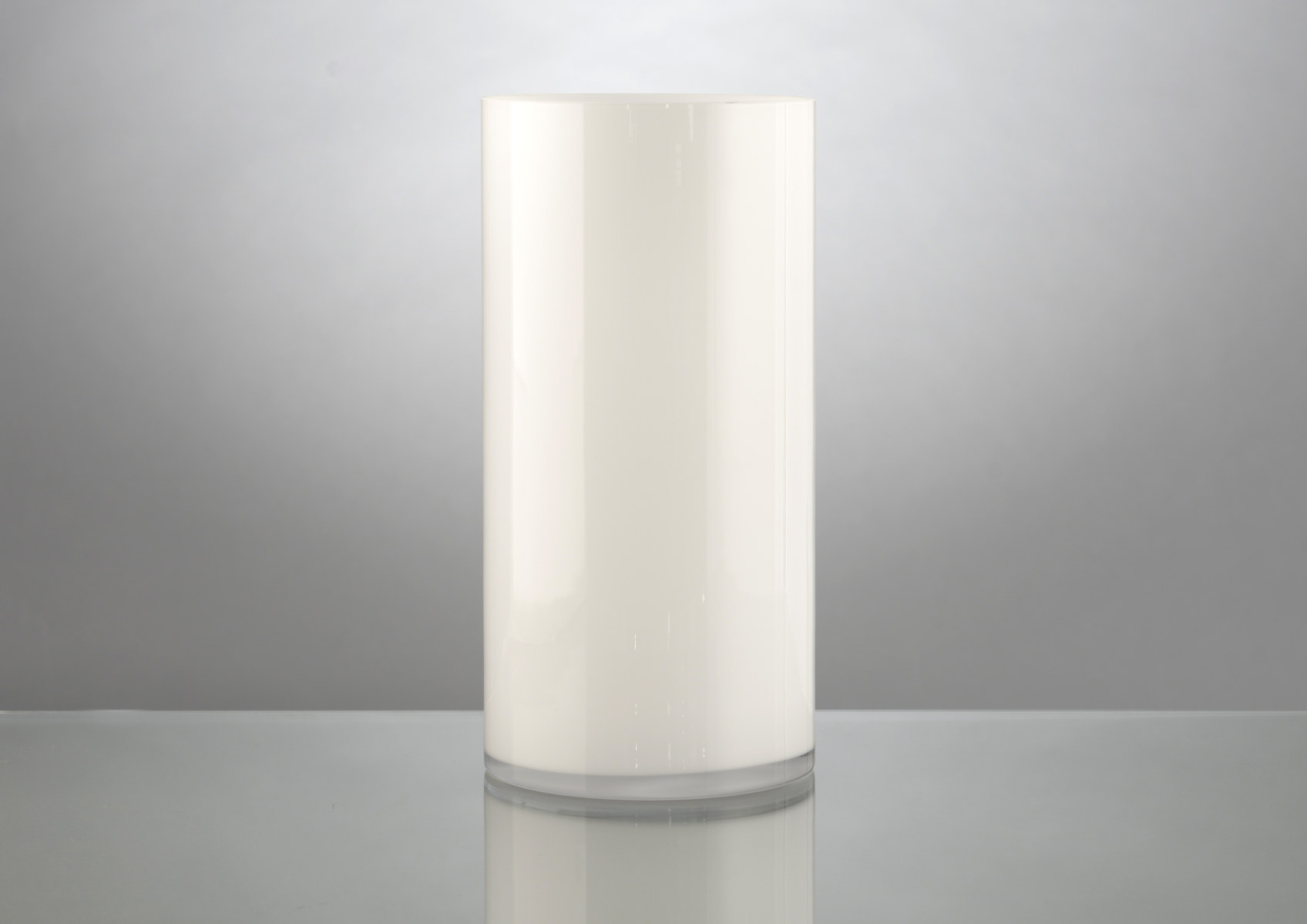 CYLINDR.VASE H32 D15 WHITE