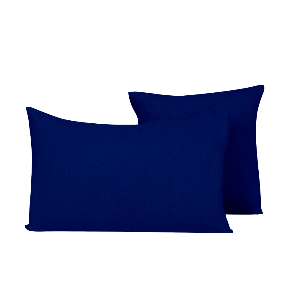HOUSSE DE COUSSIN PORTICCIO LIN GITANE 45X45