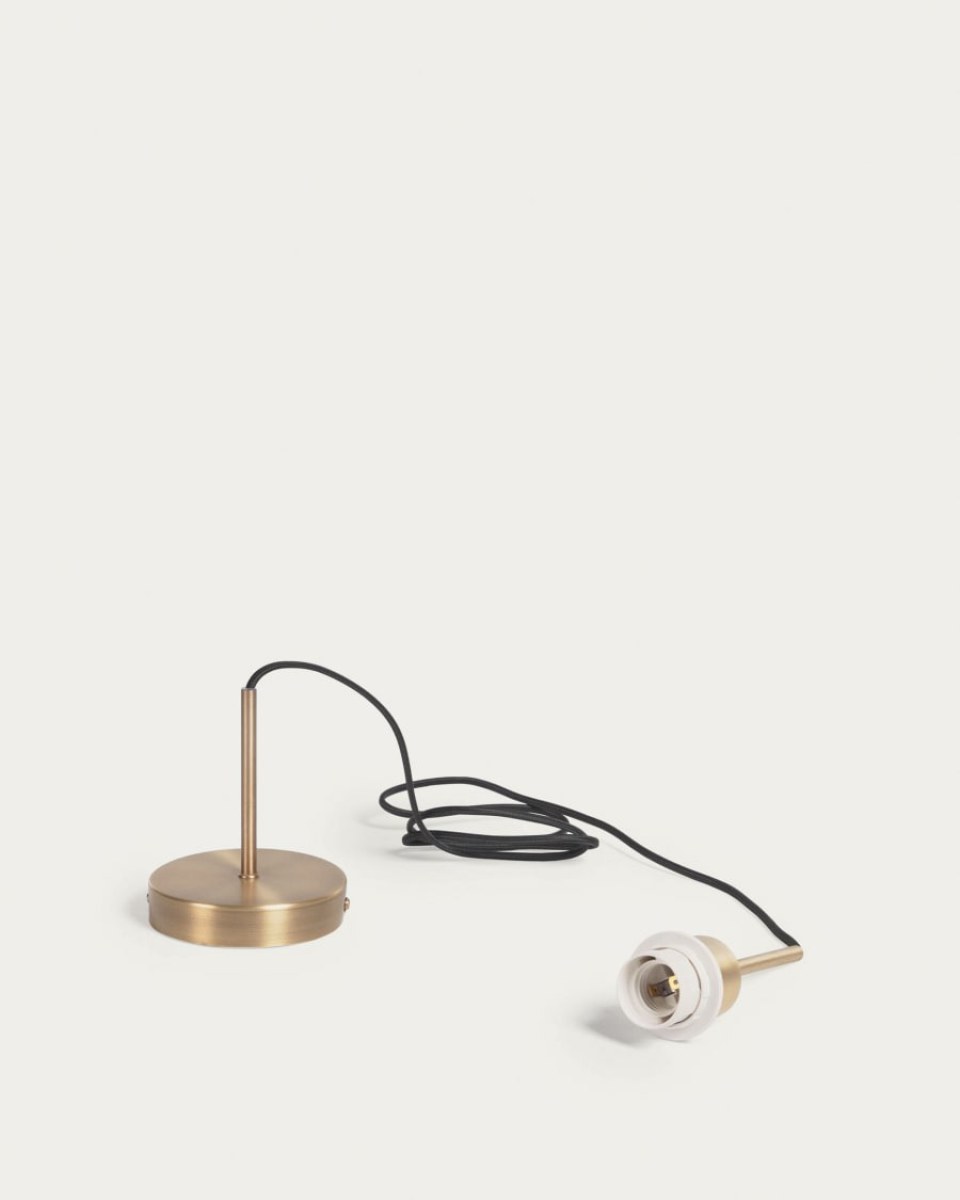 Fulvia ceiling lamp fixtures in metal with a gold finish 150 cm