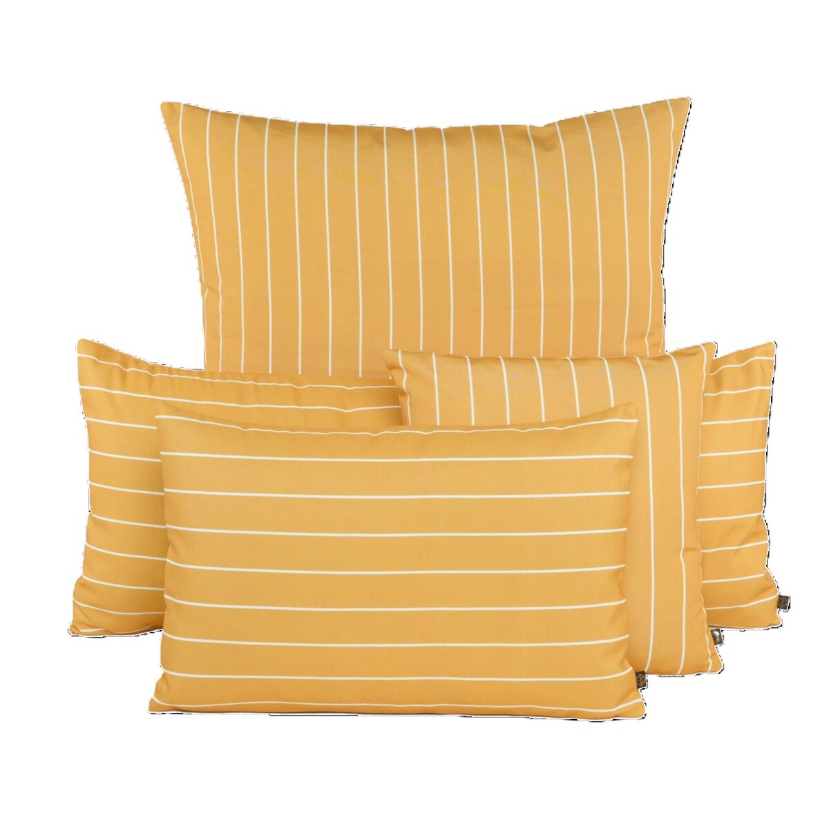 HOUSSE DE COUSSIN PALERME CURRY 40X60