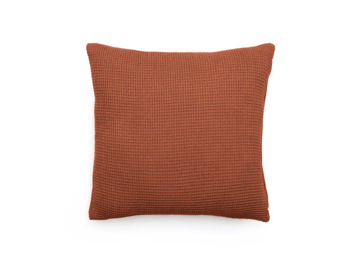 Housse de coussin 45x45 cm Vivace Terre Cuite