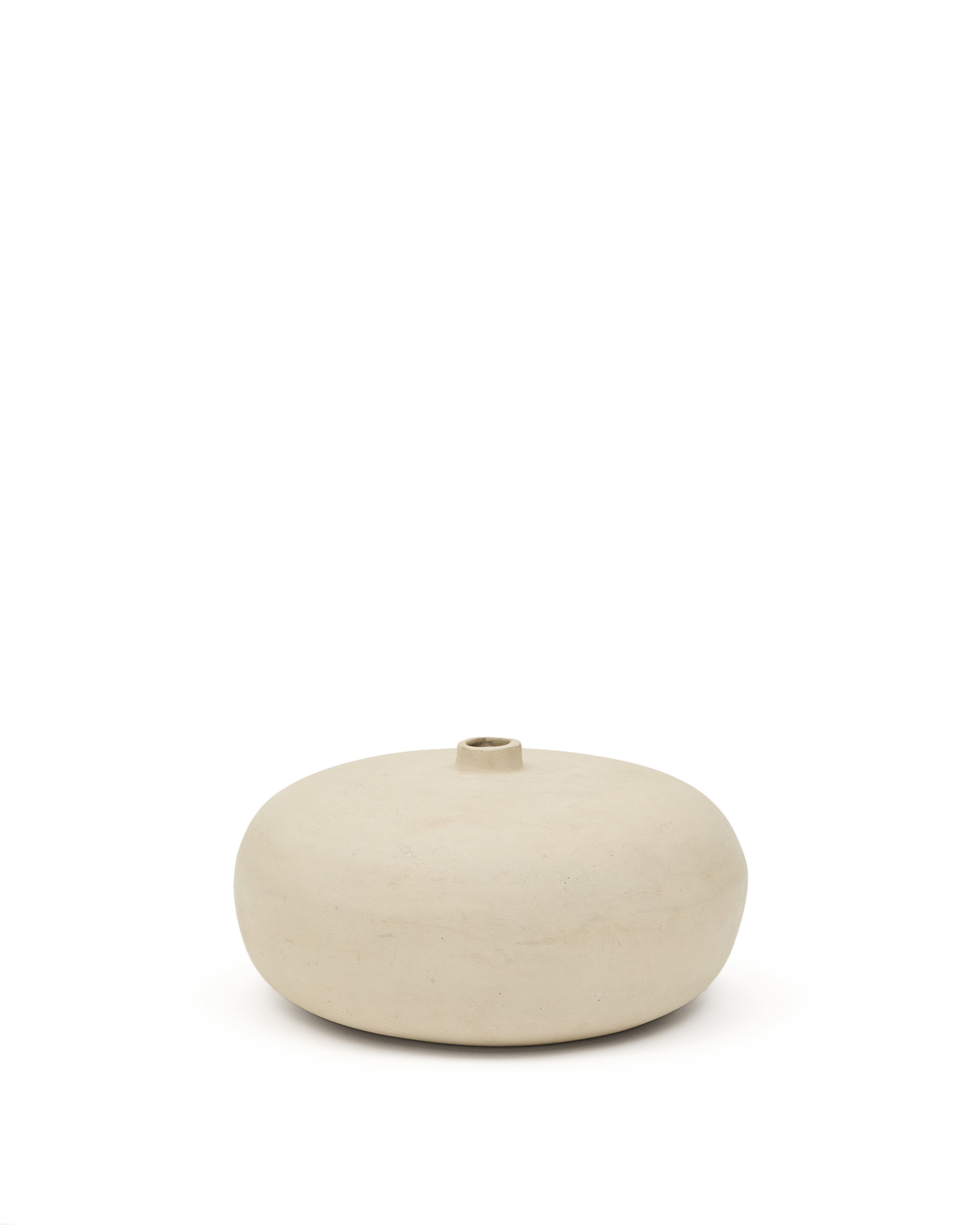 Nivala papier-mache vase 15.5cm