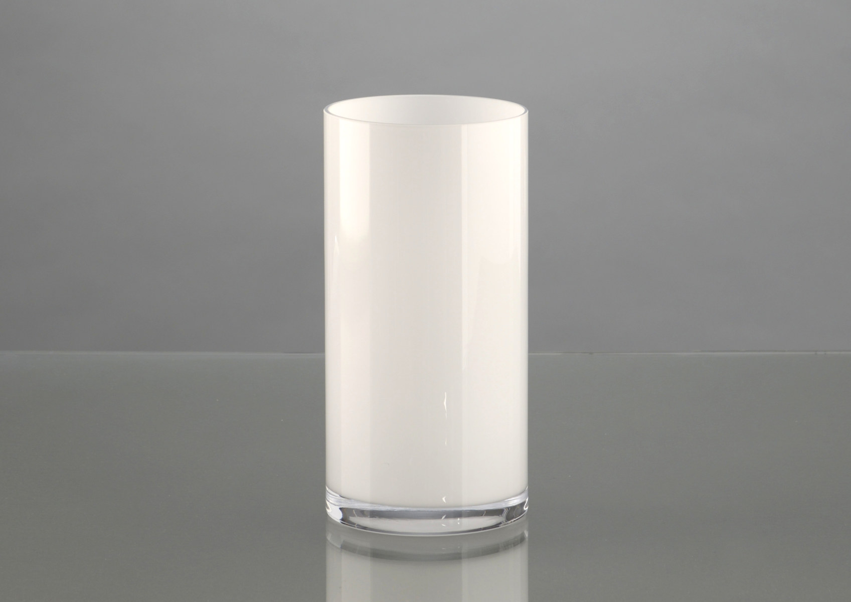 VASE CYLINDRIC H20 D10 WH
