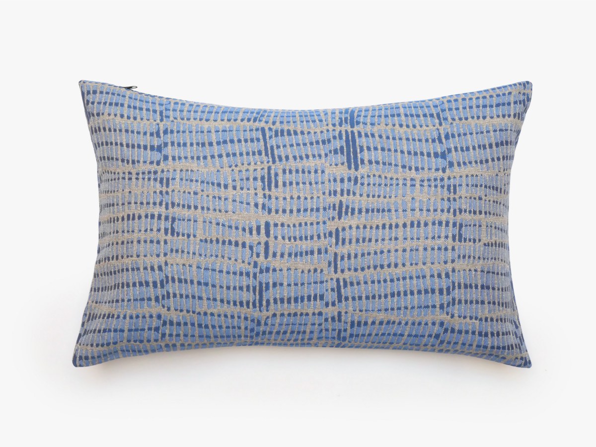 Housse de coussin 40x60 cm Santorin Topaze