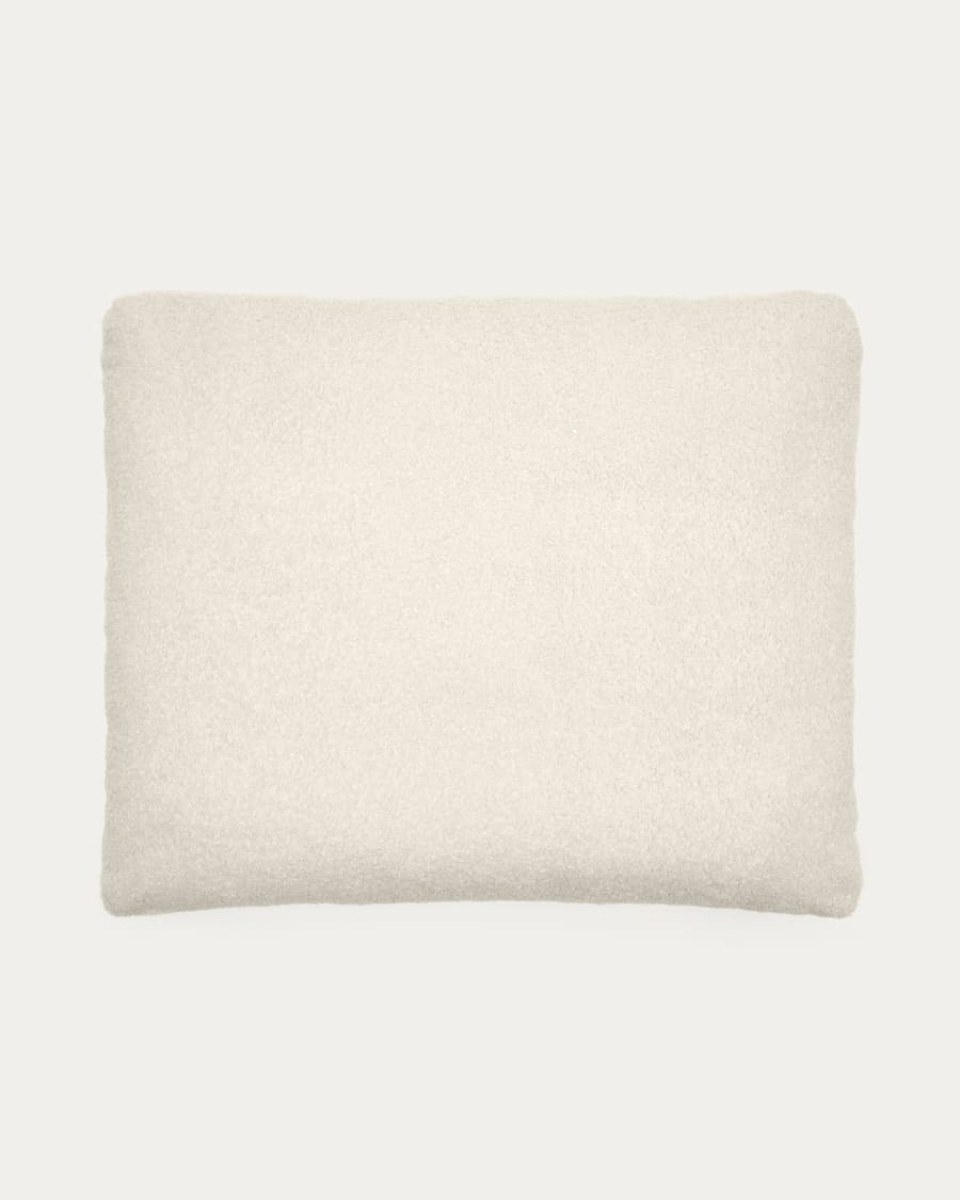 Martina ecru boucle cushion 60 x 52cm