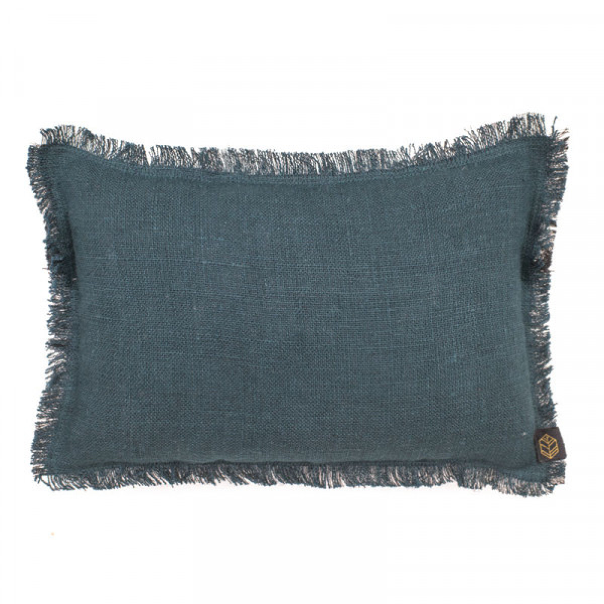 MANSA MINI COUSSIN BLEU DE PRUSSE 30X20