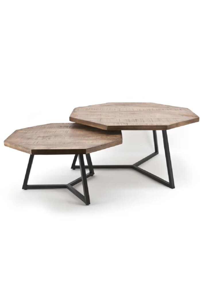 Coffeetable set Octagon