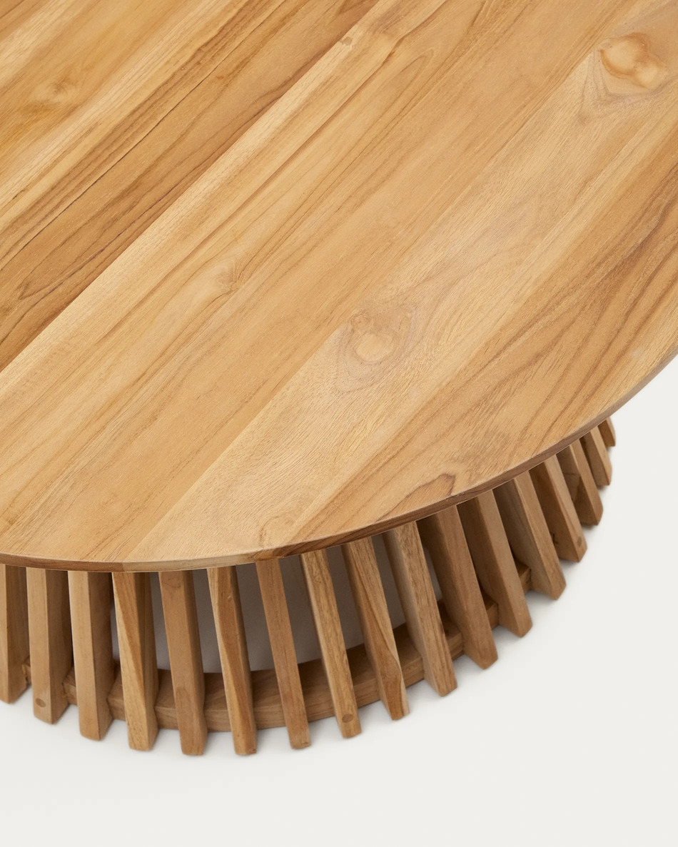 Jeanette  80 cm natural coffee table