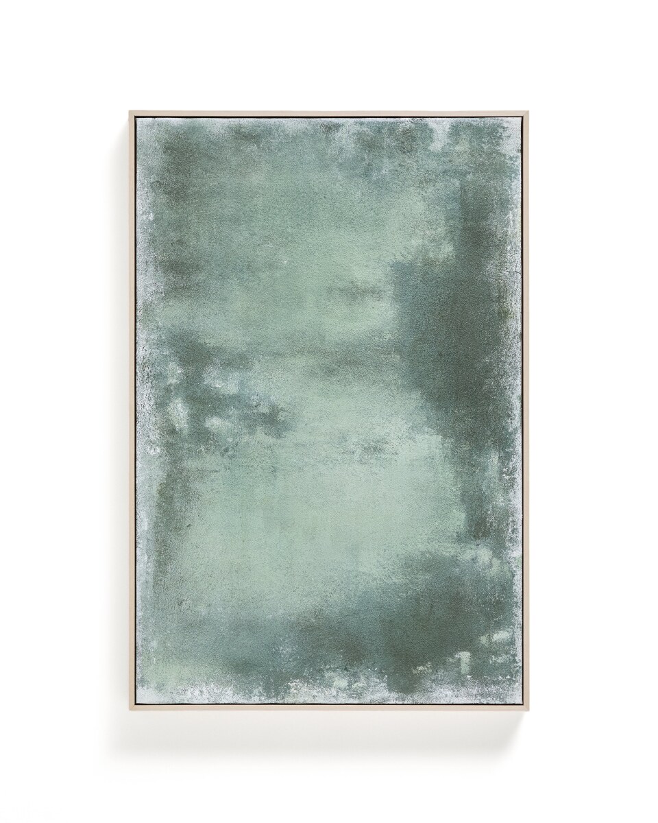 Selnar Abstract Painting Green 60 x 90Ã cm