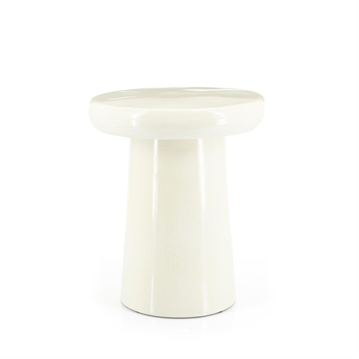 Glaze _ crème Side Table