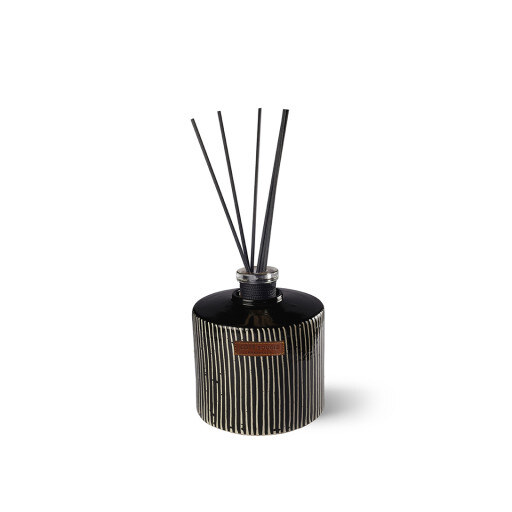 DIFFUSEUR CERAMIQUE ZEBRE 500ml / MANDARINE MAJORELLE