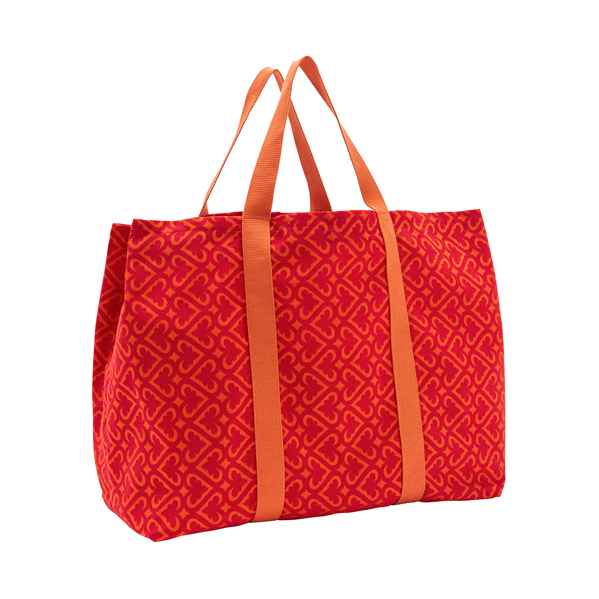SAC PLAGE 76 X 54 MONOI CAPUCINE COTON
