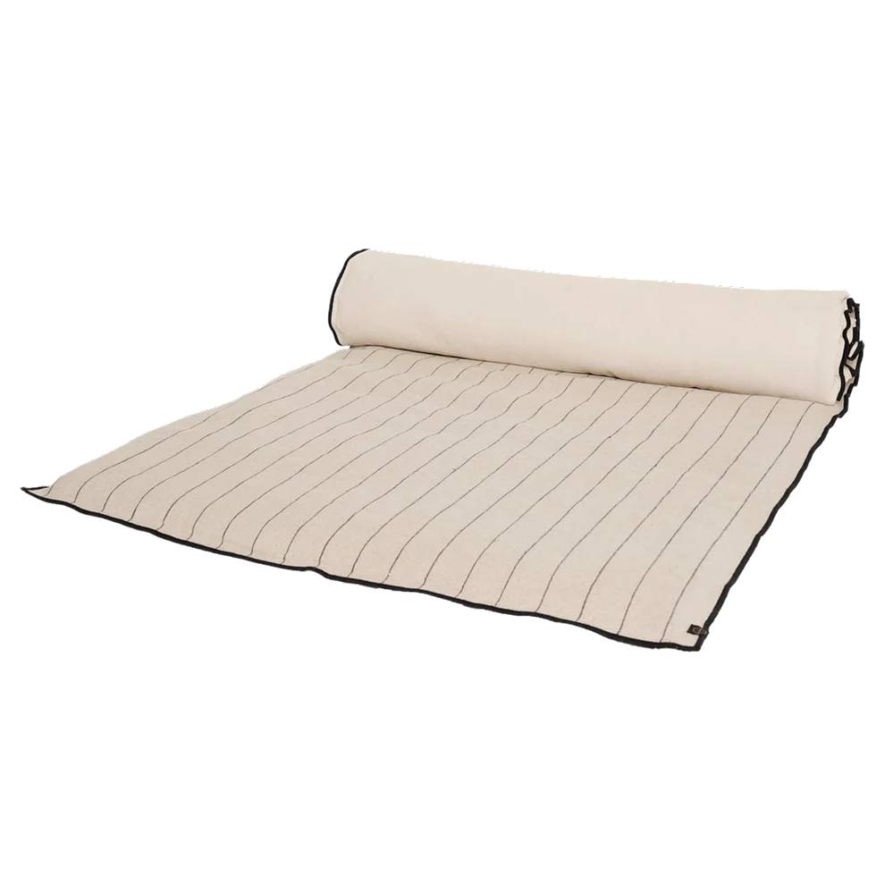 CALVI II QUILT COVER NATUREL LINEN COTTON 33X79 INCHES 85X200 CM