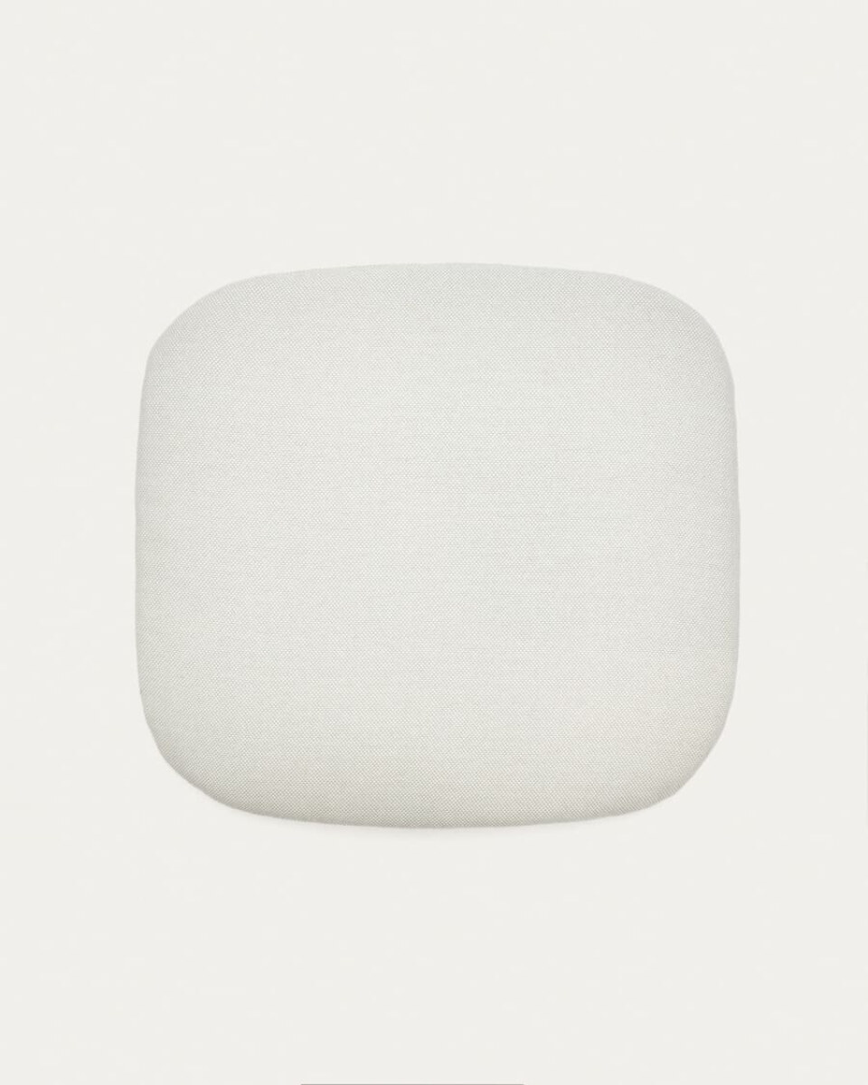 Joncols chair cushion in beige. 43 x 41 cm