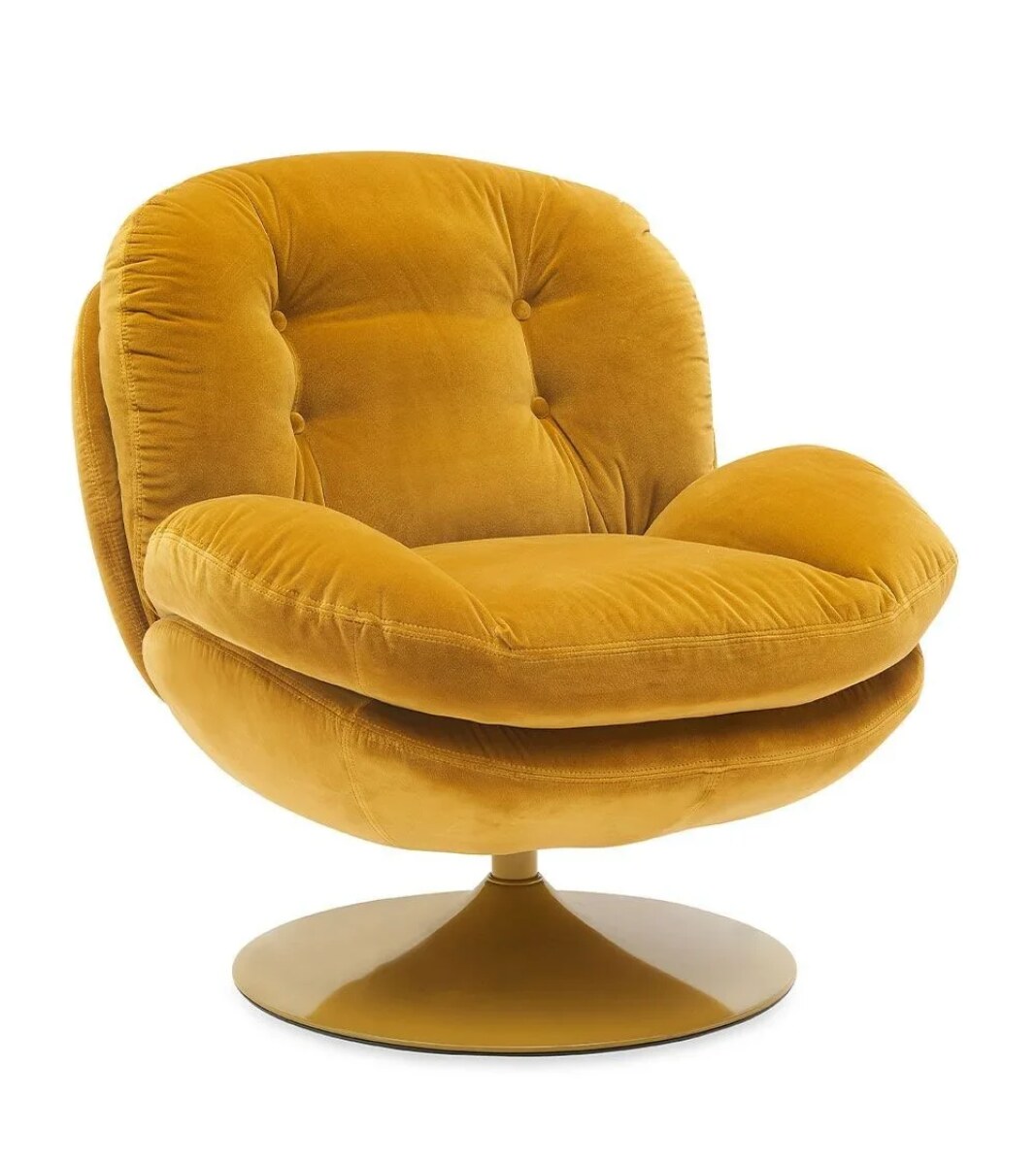 Fauteuil Memento POP Moutarde 81x86xH83cm