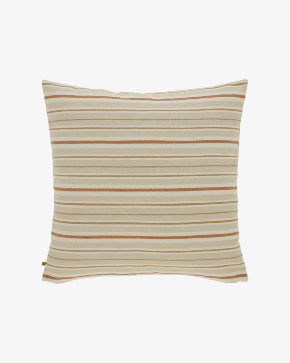 SYDELLE striped beige cushion cover 45x45 cm