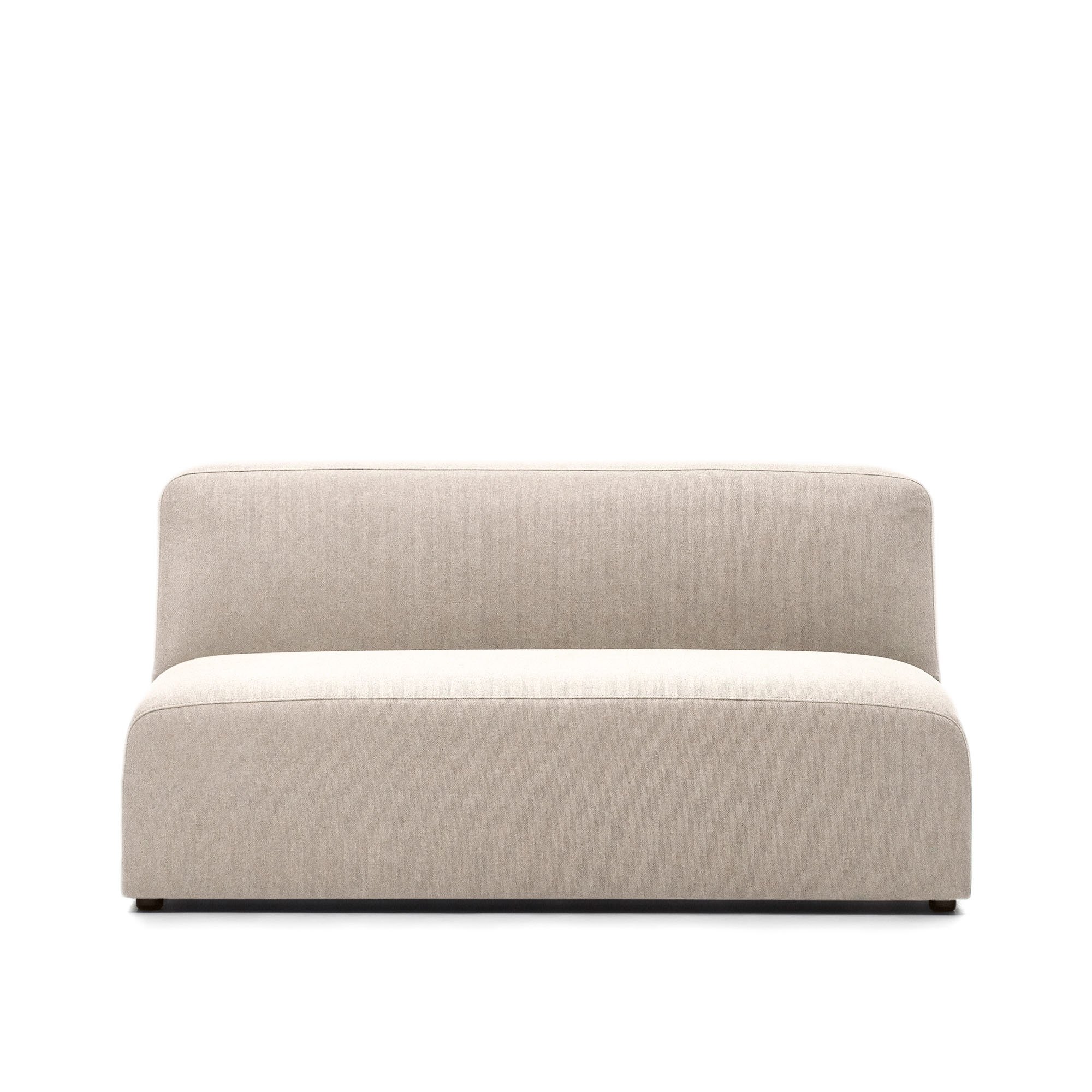 2 seater sofa module in beige. 150 cm FSC Mix Credit