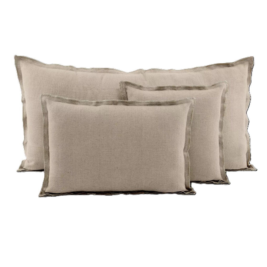 SEONI CUSHION NATUREL LINEN 18X18 INCHES 45X45 CM