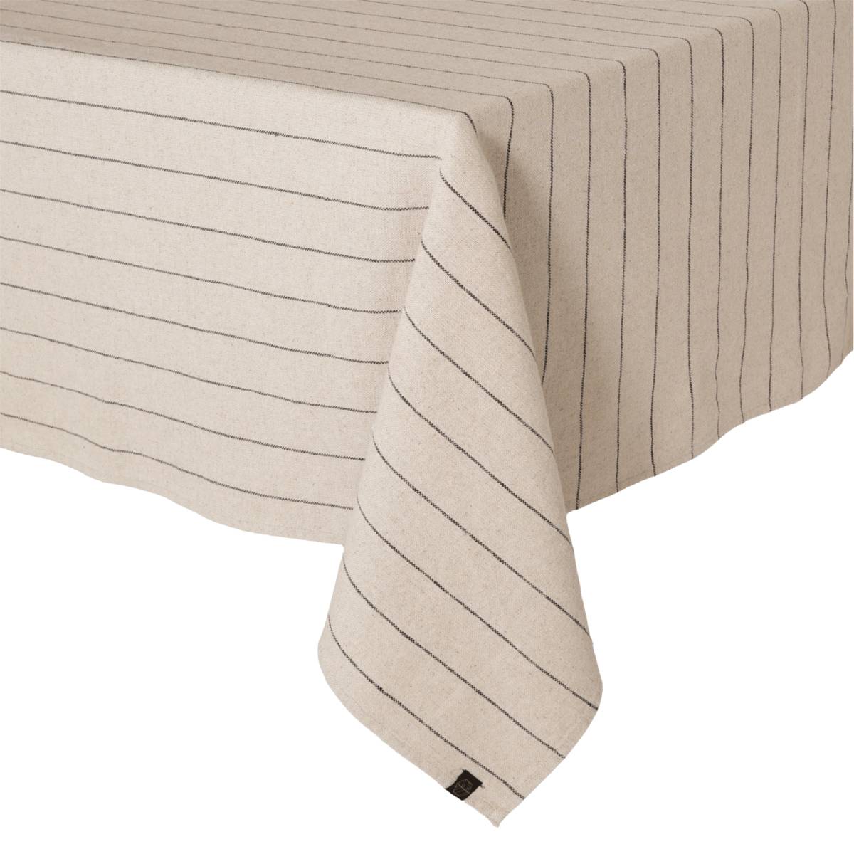 CALVI II TABLECLOTH NATUREL LINEN COTTON 63X118 INCHES 160X300 CM